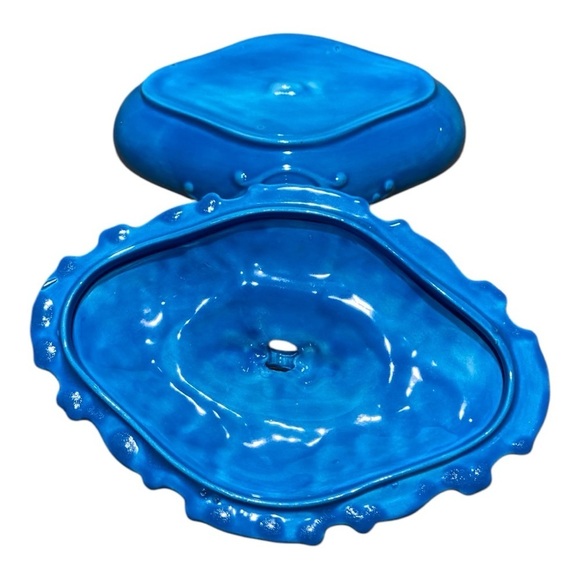 Vintage Hilliard Mold Ornate Lidded Trinket Dish - Picture 4 of 4